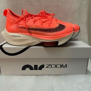NIKE AIR ZOOM ALPHAFLY NEXT % W 8.5 MANGO